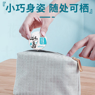 新益号 冰岛古树白茶普洱茶生茶云南月光白茶冷泡茶便携小沱茶饼口粮茶叶 49克