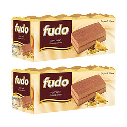 fudo 福多 马来西亚Fudo/福多提拉米苏网红蛋糕432g*2糕点 休闲小食