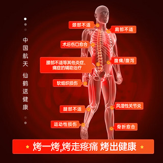 仙鹤 牌TDP电磁波烤灯神灯治疗仪远红外线理疗灯家用理疗仪膝盖辅助治疗仪CQ-29N-1时温双控