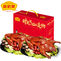 藤桥牌温州风味特产酱油鸭大礼包 烤鸭年货 鸭肉整只鸭礼盒1040g