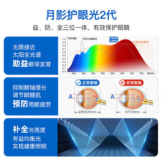 月影家居 月影天之光落地护眼灯立式全光谱护眼台灯儿童学习书桌钢琴落地大路灯 ⭐Max超亮款11000LM