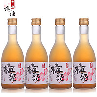 雪姬 梅酒日式雪姬梅酒 青梅果子酒 女士低度甜酒完熟梅子酒355ml