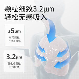 邦力健 雾化器儿童雾化机成人家用 空气压缩式雾化仪面罩 医用压缩式雾化器 CA-03
