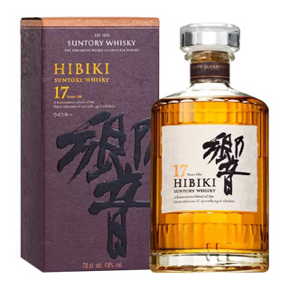 三得利 行货 单一麦芽威士忌 日本 洋酒 响和风醇韵17年