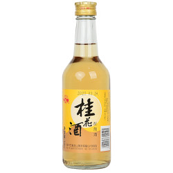 88vip古越龙山组合古越龙山绍兴果酒桂花酒330ml1瓶装低度甜酒桂花酿