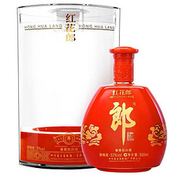 LANGJIU 郎酒 白酒53度红花郎红钻 酱香型白酒500ml×1瓶