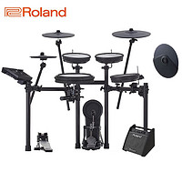 Roland 罗兰 电子鼓TD-17KV2五鼓四镲电架子鼓便携电鼓+罗兰音箱PM100+耳机