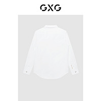 GXG 男装白色刺绣衬衫 22年春季 正装系列