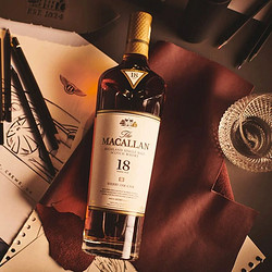 麦卡伦 MACALLAN麦卡伦18年雪梨桶700ML 单一麦芽威士忌海外正品进口洋酒