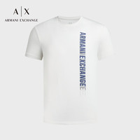 阿玛尼EMPORIO ARMANI ARMANI EXCHANGE24早春AX男装短袖圆领字母印花T恤 1116米白色 XL