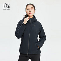 KOLON SPORT 女士GORE-TEX防水加热棉服 黑色BK 170/L