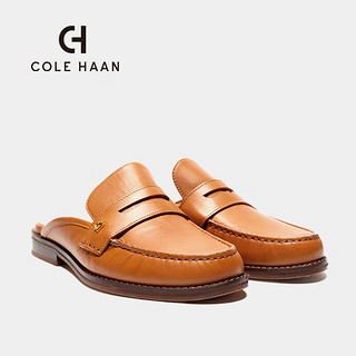 COLE HAAN 歌涵 colehaan/歌涵 女鞋乐福鞋 23年秋季包头穆勒鞋单鞋凉鞋女W29231 棕色-W29231 38