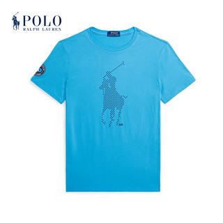 Polo Ralph Lauren 拉夫劳伦 男装 24春澳大利亚网球公开赛修身版棉T恤RL17828 400-蓝色 XS