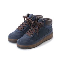 AnyWalk 系带防寒鞋运动鞋反毛皮革风格a圆头