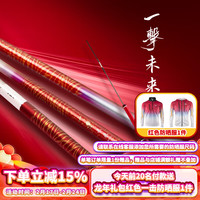 达亿瓦(DAIWA) 23一击未来FF 综合台钓竿 休闲野钓手杆钓鱼竿 FF 63(6米3)