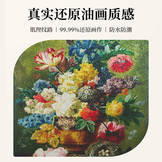 美式装饰画客厅法式复古油画沙发背景墙面高级感壁画小众组合挂画