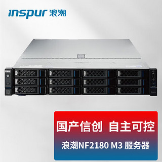 INSPUR 浪潮 NF2180M3国产服务器(CPU飞腾2000+ 64核心/64G内存/4块960G固态硬盘/双口千兆/双电)2U