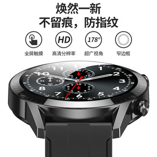 崇戴 手环02豪华版 高清通话 黑色 智能手环