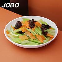 巨博（JOBO）商用密胺深盘子20cm自助餐圆盘菜盘炒菜炒饭炒面盘子1个装5个起售