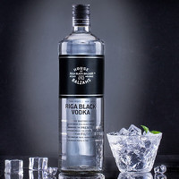 GRAFSKAYA里加黑牌原味伏特加 拉脱维亚洋酒调酒鸡尾酒基酒 700mL 1瓶