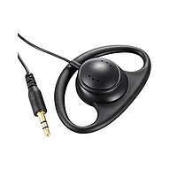 OHM 欧姆单侧挂耳式有线耳机3m黑色EAR-H230N