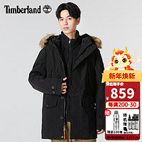 添柏岚（Timberland）夹克男三合一 秋冬款户外上衣防风保暖抓绒内胆两件套装外套A5XSD A5XSD001 M/140斤内