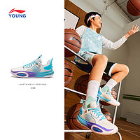 LI-NING 李宁 全城11䨻篮球鞋儿童秋冬款男童鞋中大童青少年实战运动鞋