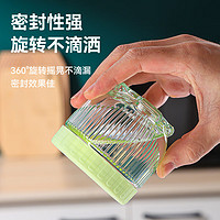 妙厨伦 透明玻璃密封盒杂粮零食罐创意猫爪储物罐厨房收纳瓶 猫爪储物罐 小号