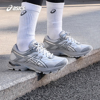 亚瑟士ASICS跑步鞋男鞋缓震回弹运动鞋舒适透气网面跑鞋 GEL-FLUX 4 灰色 41.5