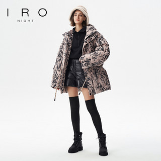 IRO Night【滑雪服系列】鹅绒常规加厚羽绒服连帽印花23冬