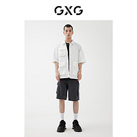 GXG男装【生活系列】22年春季城市观星者系列衬衫