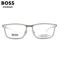 HUGO BOSS 新款HUGO BOSS眼镜框轻巧全框眼镜商务方框眼镜可配近视镜片1242