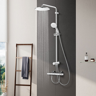 GROHE 高仪 27389002 恒温淋浴花洒套装 短杆-不带下出水 200mm