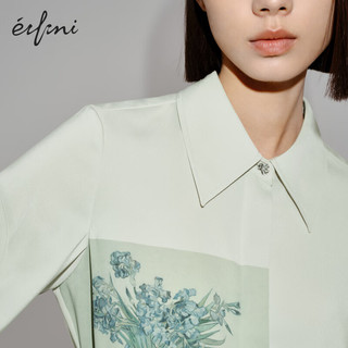 伊芙丽（eifini）【商场同款】伊芙丽衬衫1F2120431I 玉石色 1