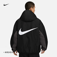 NIKE 耐克 男夹克冬季美式复古棉服外套保暖宽松加厚FB7853