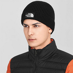 THE NORTH FACE 北面 毛线帽男女同款23秋冬新款户外休闲针织帽保暖冷帽冬帽