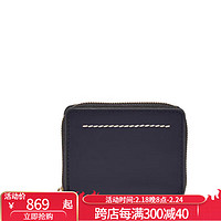 Fossil/化石Westover皮革拉链卡包零钱包英式黄铜奢侈品潮牌ML4584545 Insignia Blue os