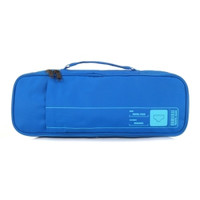 优胜者 旅行收纳袋鞋便携幼儿园内衣内裤衣服分装防水衣物行李箱整理包小 蓝色(内衣收纳)