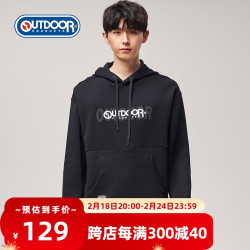 outdoorproducts秋冬户外运动男女通款连帽耐磨卫衣休闲舒适卫衣男