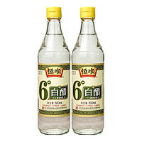 恒顺 镇江特产恒顺6度白醋500ml*2瓶炒菜烹调 凉拌 蘸料醋腌制泡菜清洁