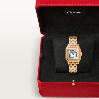 卡地亚（Cartier）【春节也送货】腕表 石英 中号表款18K玫瑰金WGPN0007