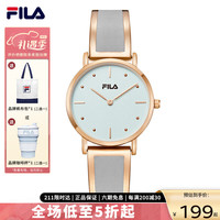 斐乐（FILA）手表女时尚简约精致小巧轻奢商务女士钢带腕表 FLL38-6140-101