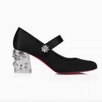Christian Louboutin 女士高跟鞋 1240065T023 黑色 37