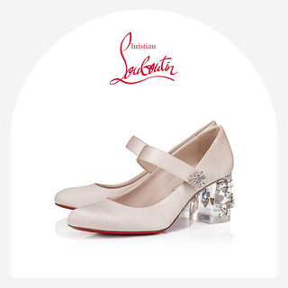 Christian Louboutin 女士高跟鞋 1240065T023 轻粉色 37.5