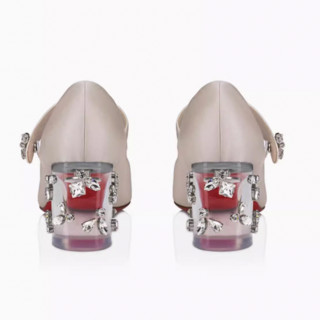 Christian Louboutin 女士高跟鞋 1240065T023 轻粉色 37.5