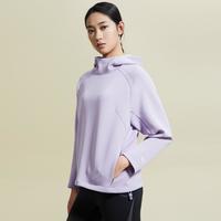 安踏 ANTA【易打理连帽卫衣】长袖运动上衣女春秋针织套头宽松打底衫女士
