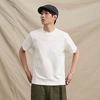 BPCALL 1.0白饭vintage重磅厚纯棉短袖T恤