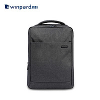 Weibao 威豹 WINPARD 双肩包电脑13英寸14英寸笔记本包商务休闲旅行包学生背包书包 双肩包男 电脑包 黑色