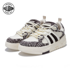 palladium帕拉丁低帮休闲鞋男女同款运动板鞋09087花蓝卡其白395