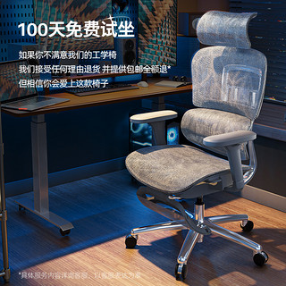 Gedeli 歌德利 轻办公系列 V1 人体工学电脑椅 一代 黑色 钢制脚款